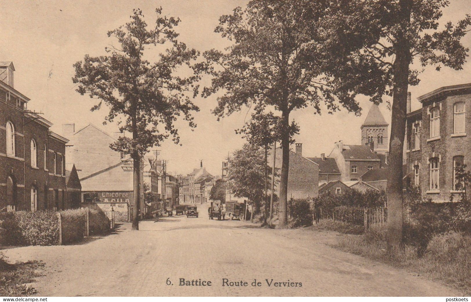 Battice, Route De Verviers, 2 Scans - Autres & Non Classés