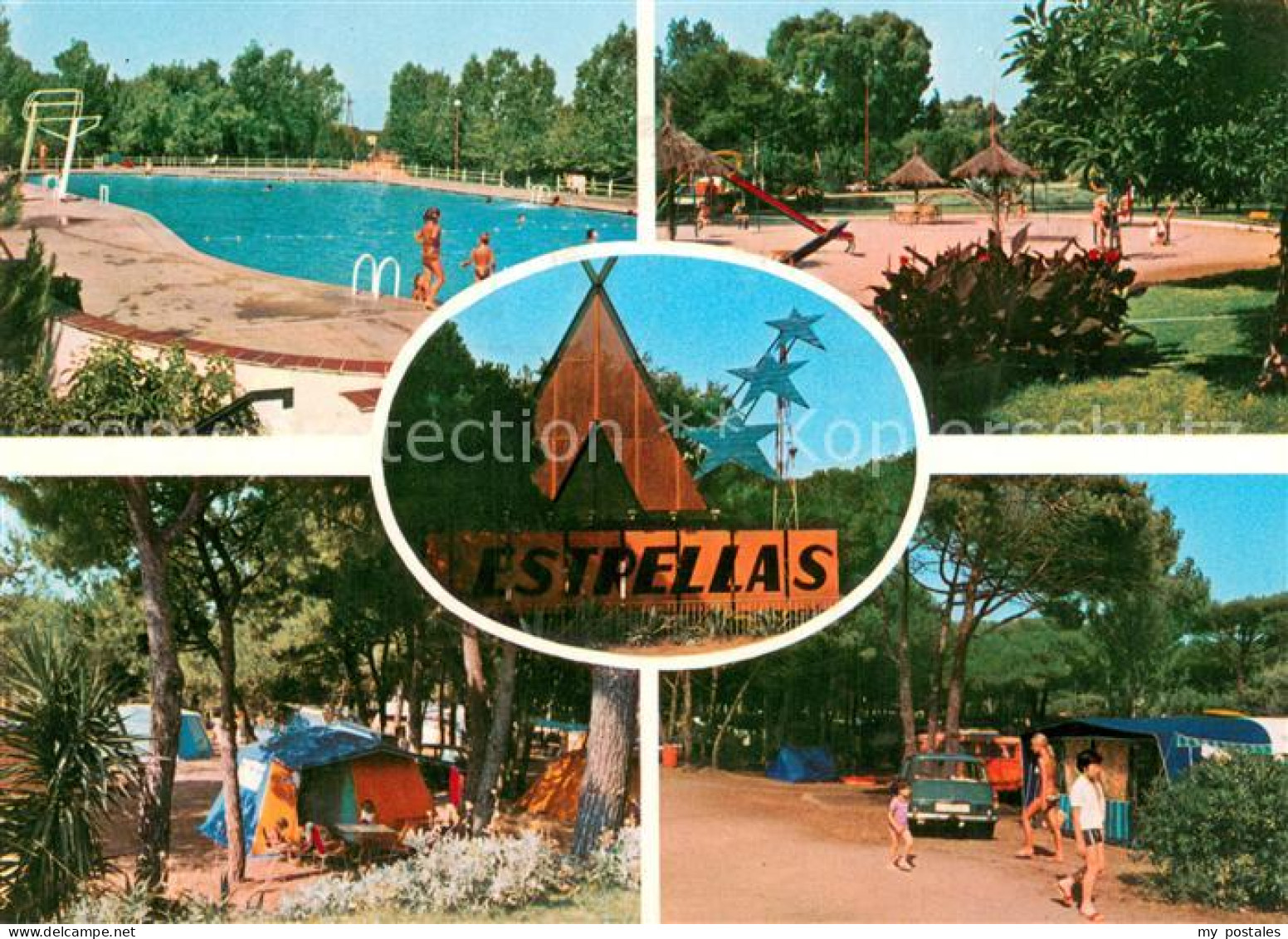 73743004 Costa Dorada Camping Tres Estrellas Freibad Spielplatz Costa Dorada - Sonstige & Ohne Zuordnung