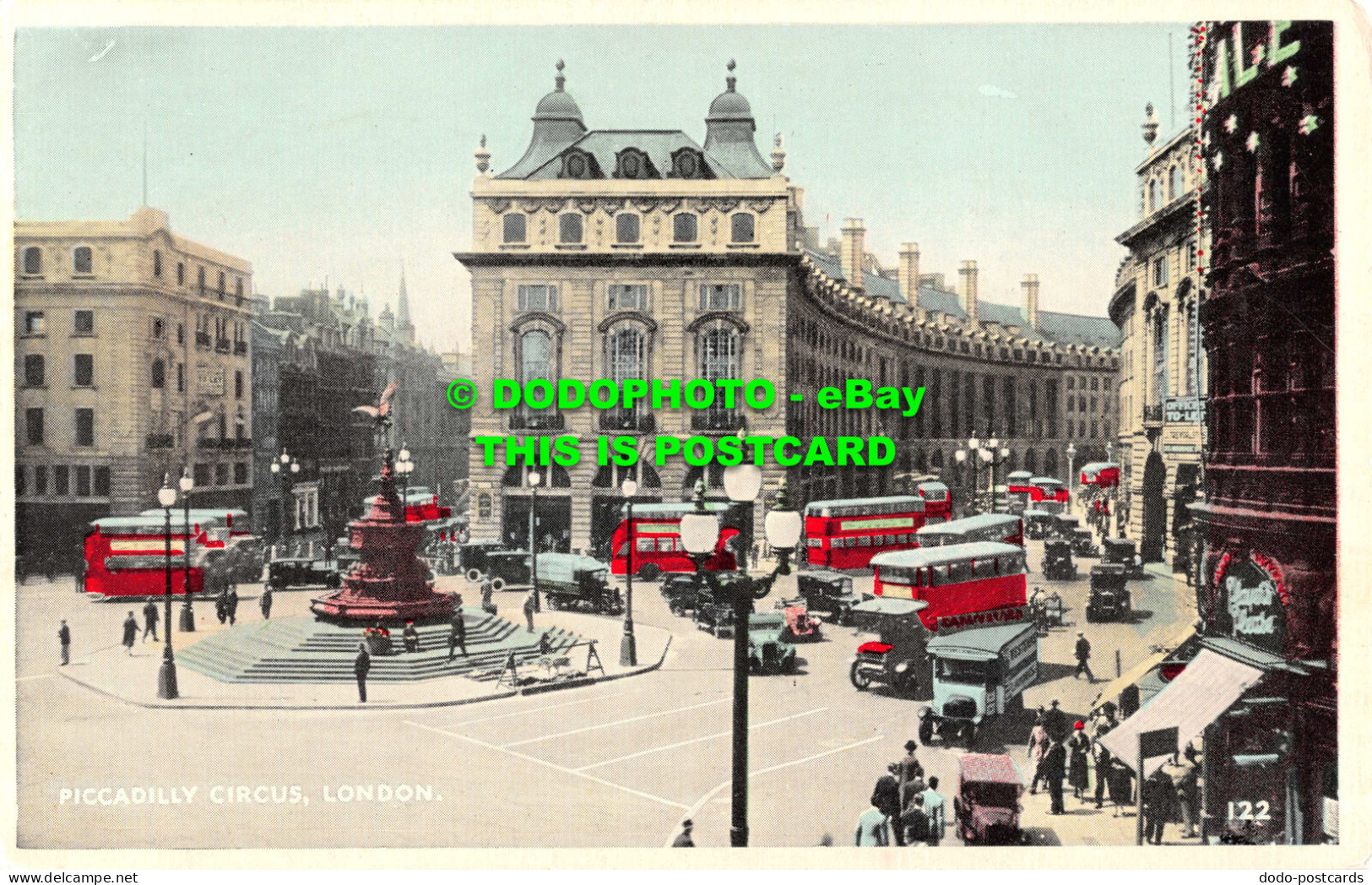 R545300 London. Piccadilly Circus. Postcard - Autres & Non Classés