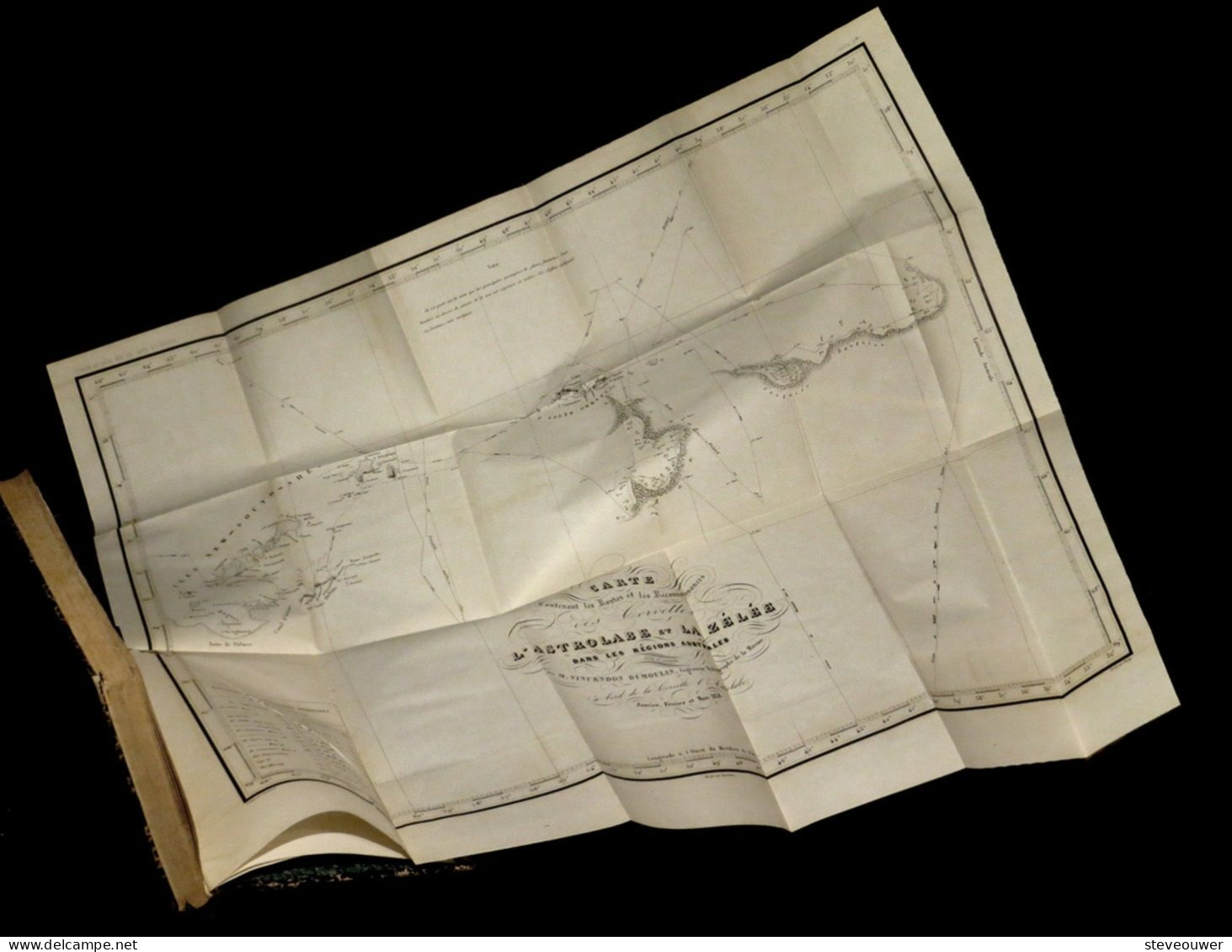 [VOYAGES ANTARCTIQUE] DUMONT D'URVILLE (Jules) - Voyage Au Pôle Sud Et Dans L'Océanie. - 1801-1900