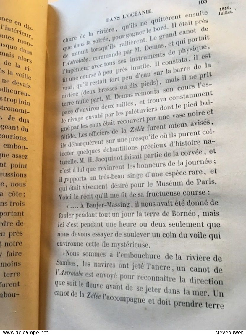 [VOYAGES ANTARCTIQUE] DUMONT D'URVILLE (Jules) - Voyage Au Pôle Sud Et Dans L'Océanie. - 1801-1900