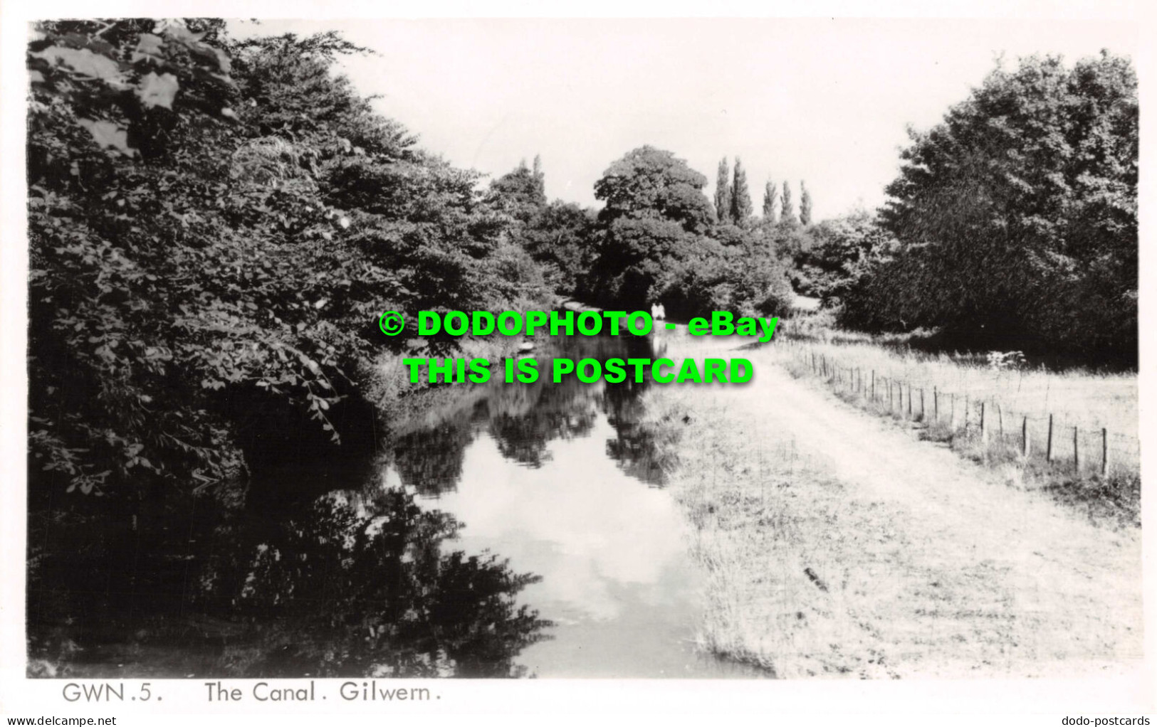R545309 Gilwern. The Canal. Frith Series - World