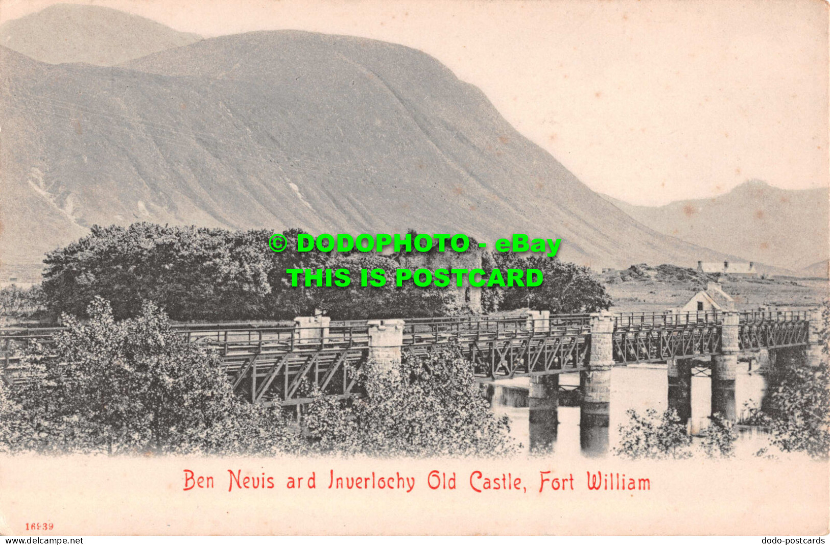 R545638 16939. Ben Nevis And Inverlochy Old Castle. Fort William. Stengel - Monde