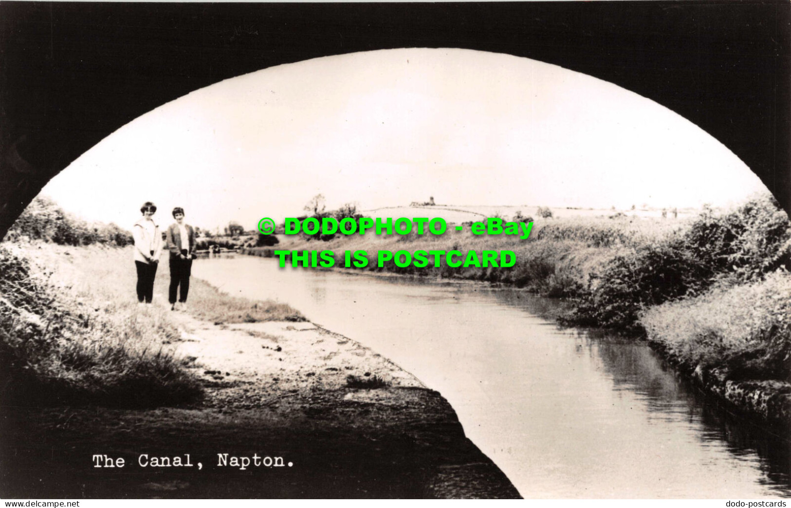 R545311 Napton. The Canal. A. W. Bourne - World