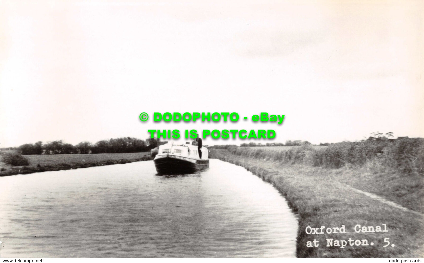 R545312 Oxford Canal At Napton. A. W. Bourne - World