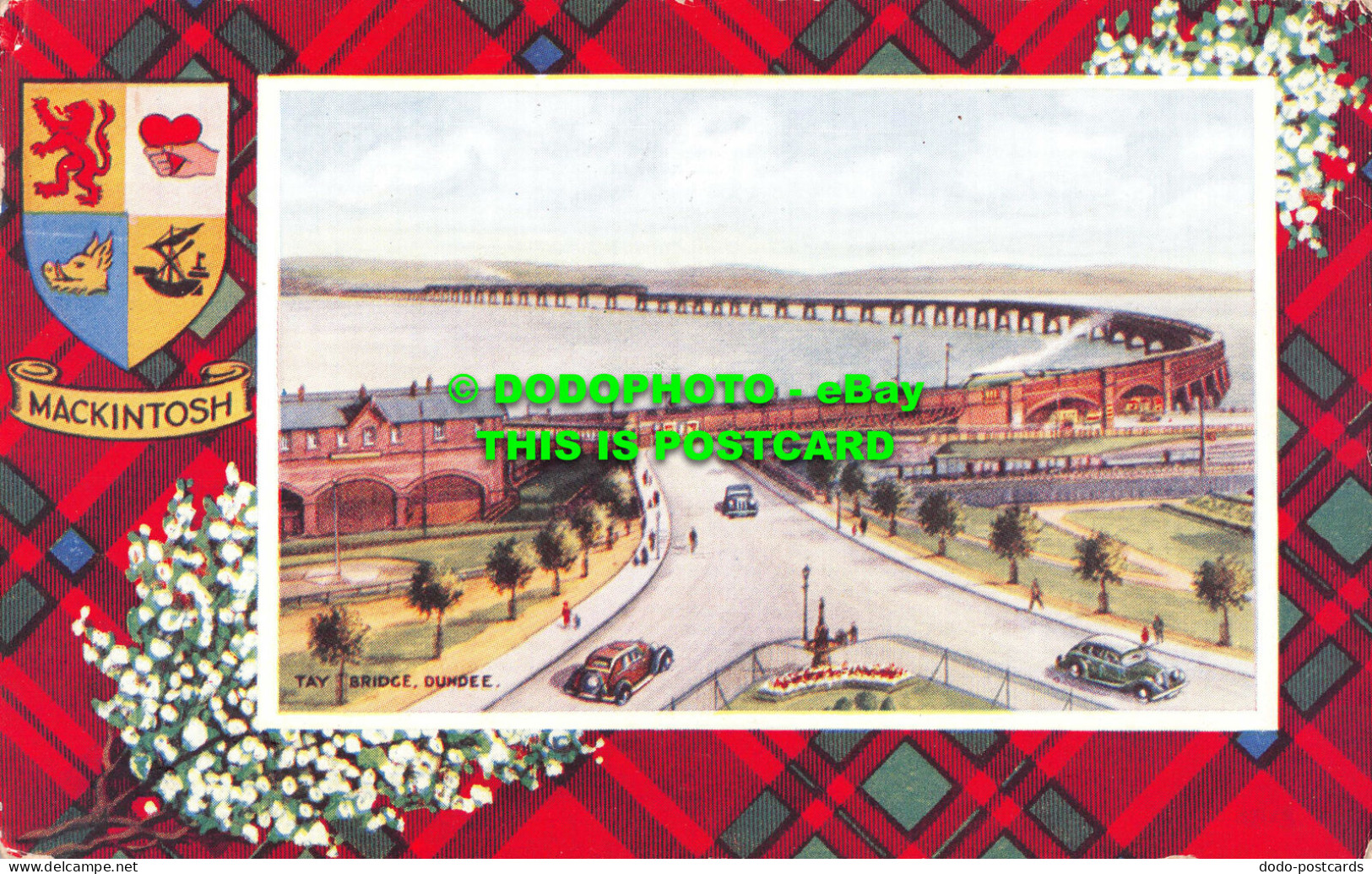 R545641 Mackintosh. Tay Bridge. Dundee. Art Colour Postcard. Valentines. A1386. - World