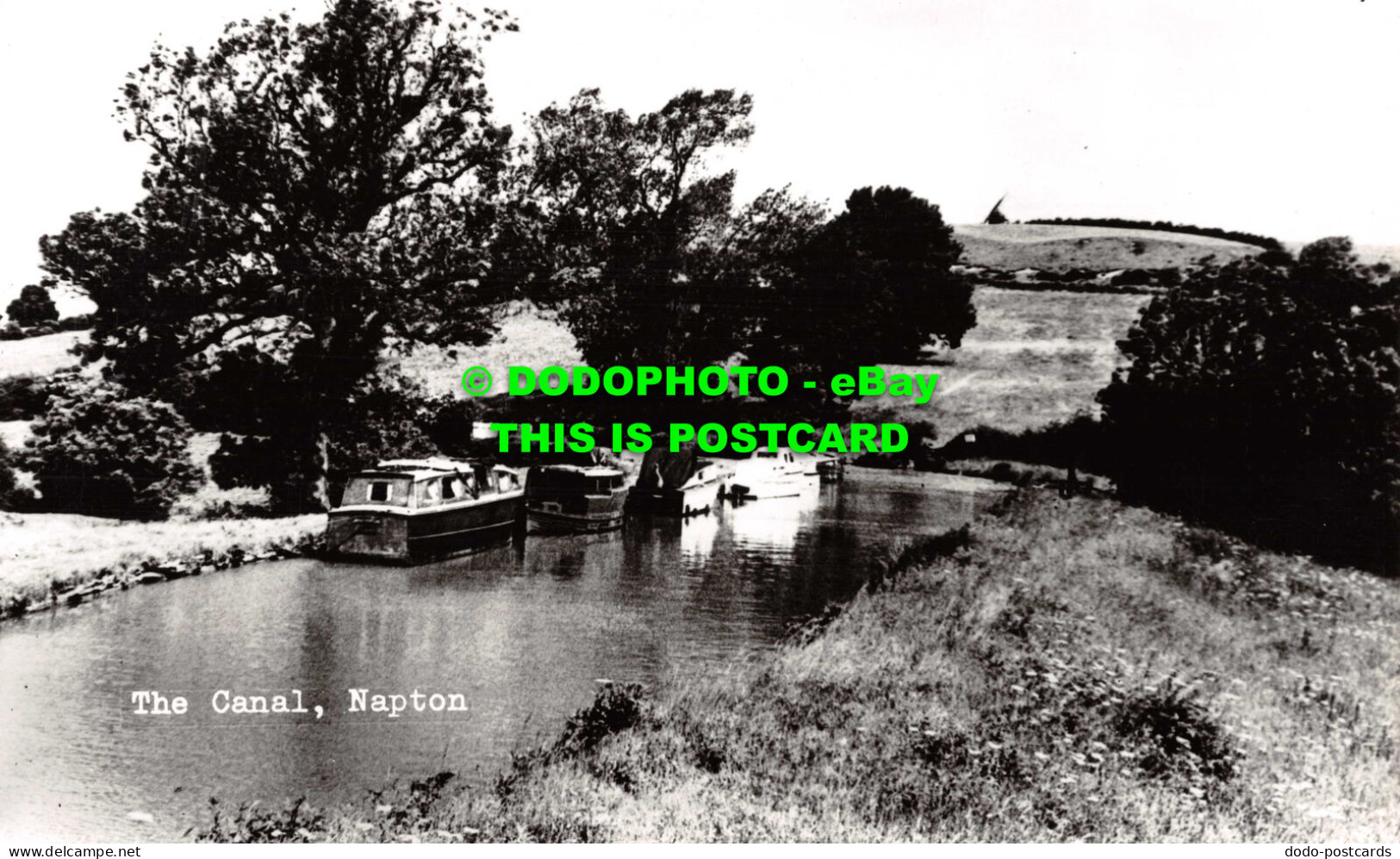 R545315 Napton. The Canal. A. W. Bourne - World