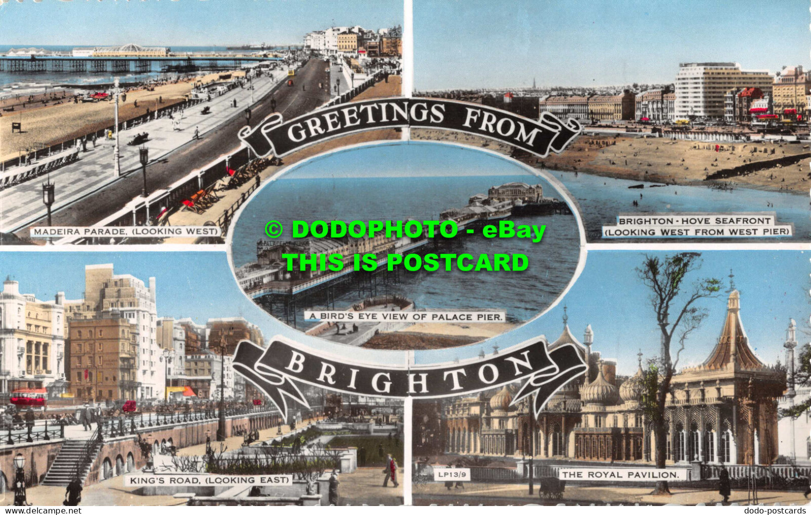 R545644 Greetings From Brighton. LP13 9. Lansdowne Publishing. RP. 1965. Multi V - World