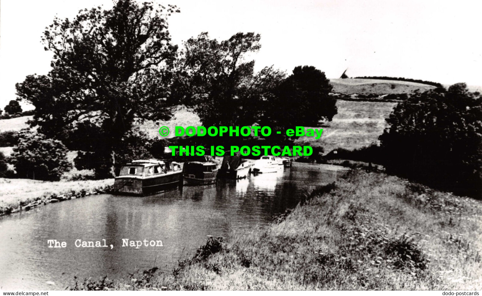 R545316 Napton. The Canal. A. W. Bourne - World