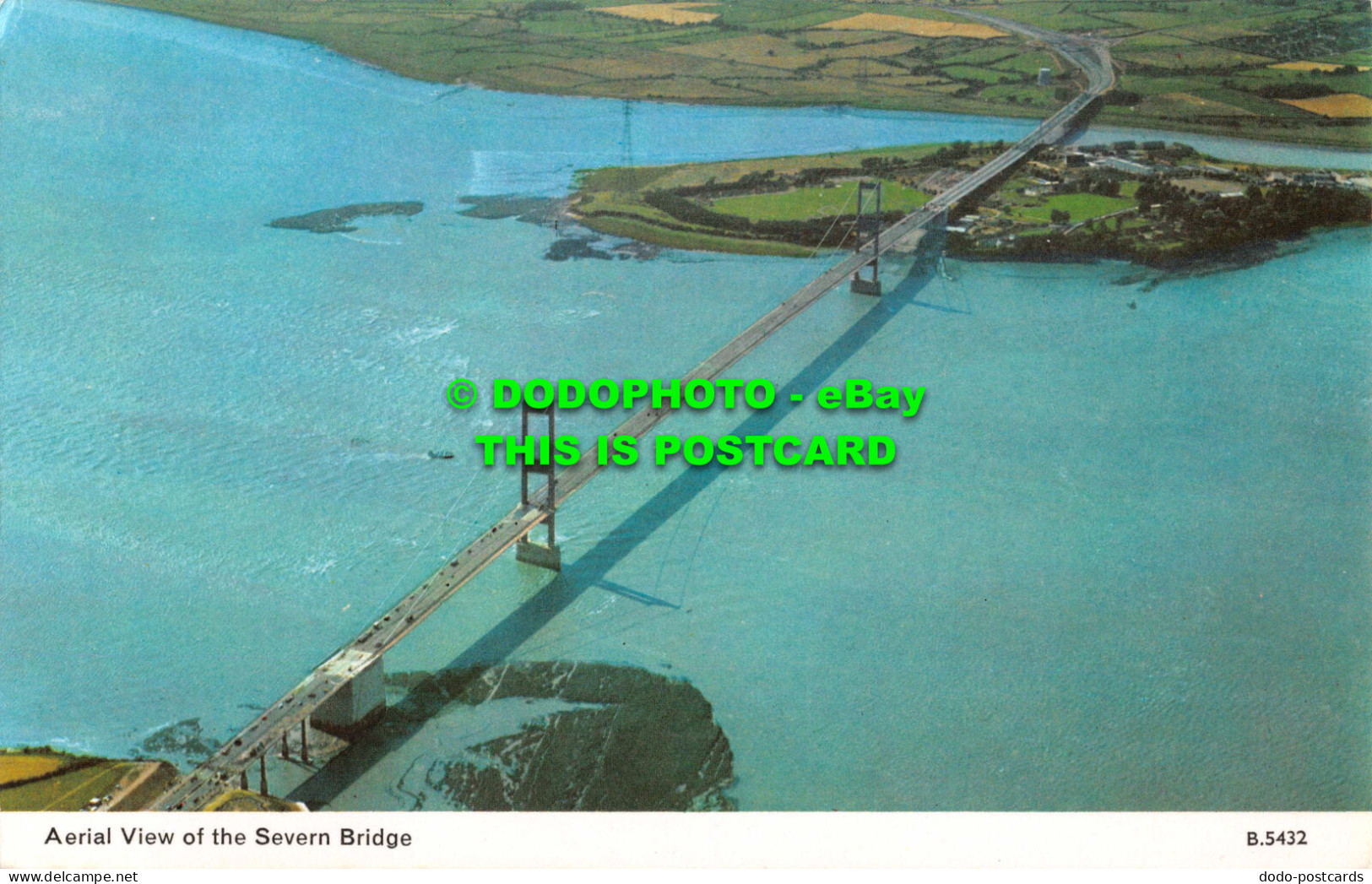 R545933 Aerial View Of Severn Bridge. B. 5432. Airviews. Dennis - World