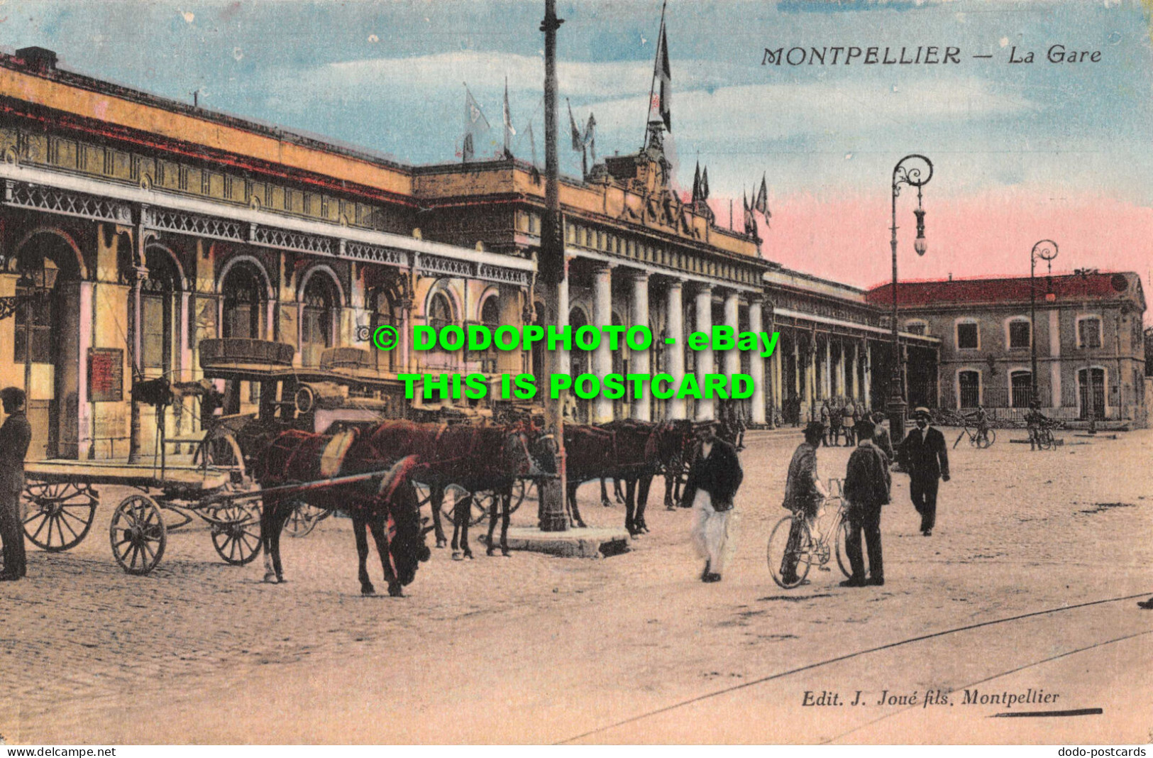 R545324 Montpellier. La Gare. J. Joue - Monde