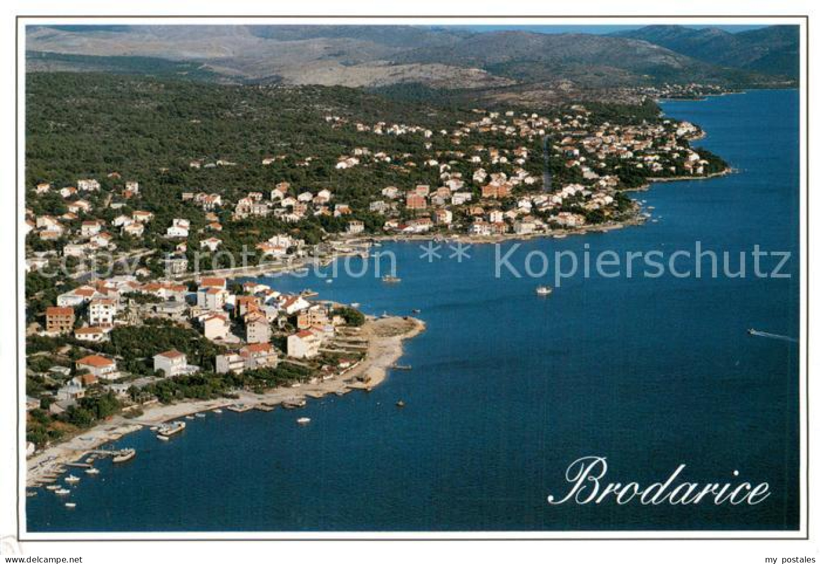 73742826 Brodarice Sibenik Fliegeraufnahme   - Croazia