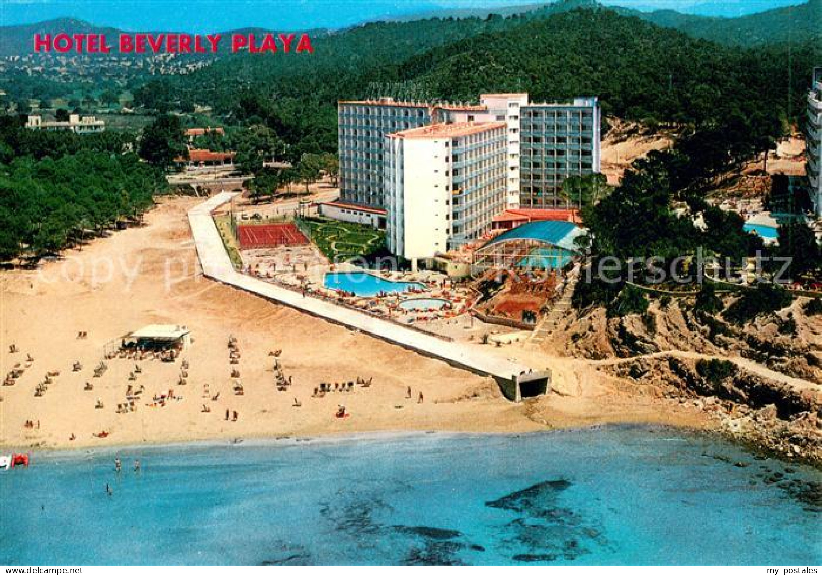 73742812 Paguera Mallorca Islas Baleares ES Hotel Beverly Playa Fliegeraufnahme  - Sonstige & Ohne Zuordnung