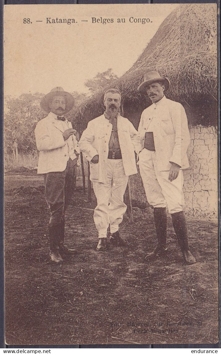 Katanga - CPA Neuve - Belges Au Congo "Exposition D'Elisabethville Avril-mai 1913" - Cartas & Documentos