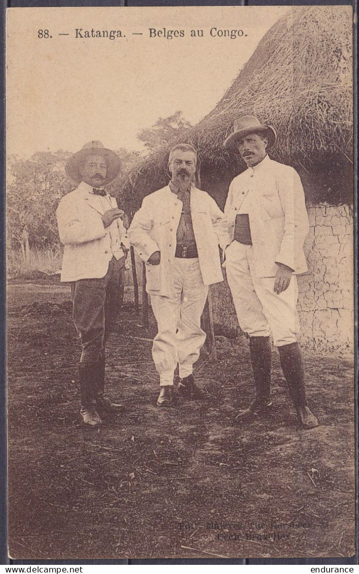 Katanga - CPA Neuve - Belges Au Congo "Exposition D'Elisabethville Avril-mai 1913" - Storia Postale