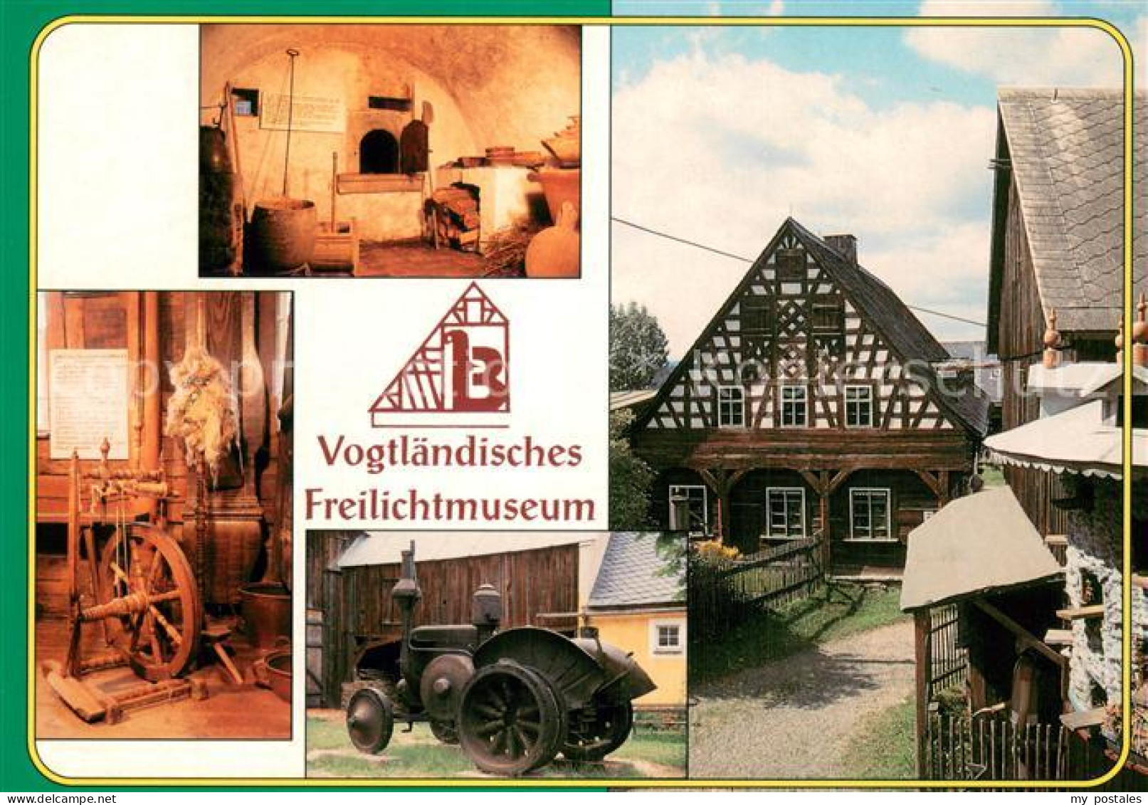 73742753 Eubabrunn Vogtlaendisches Freilichtmuseum Russkueche Spinnrad Lanz-Trak - Andere & Zonder Classificatie