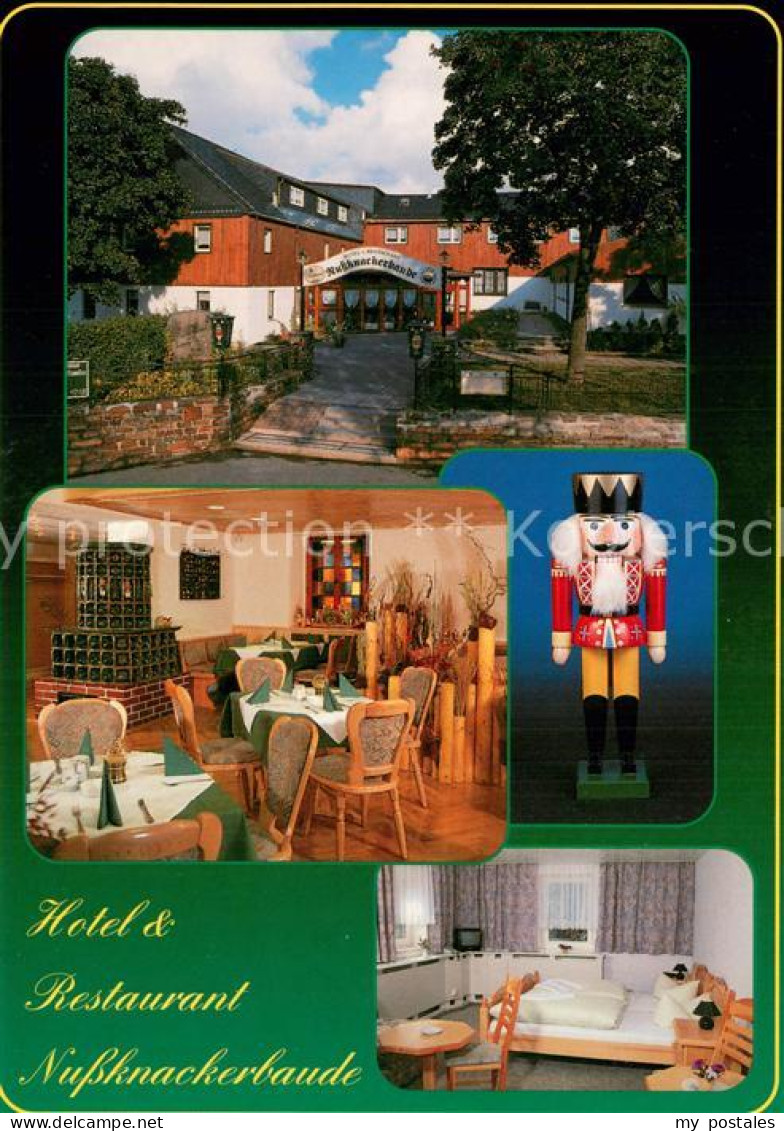 73742749 Seiffen Erzgebirge Nussknackerbaude Hotel Restaurant Gaststube Zimmer S - Seiffen