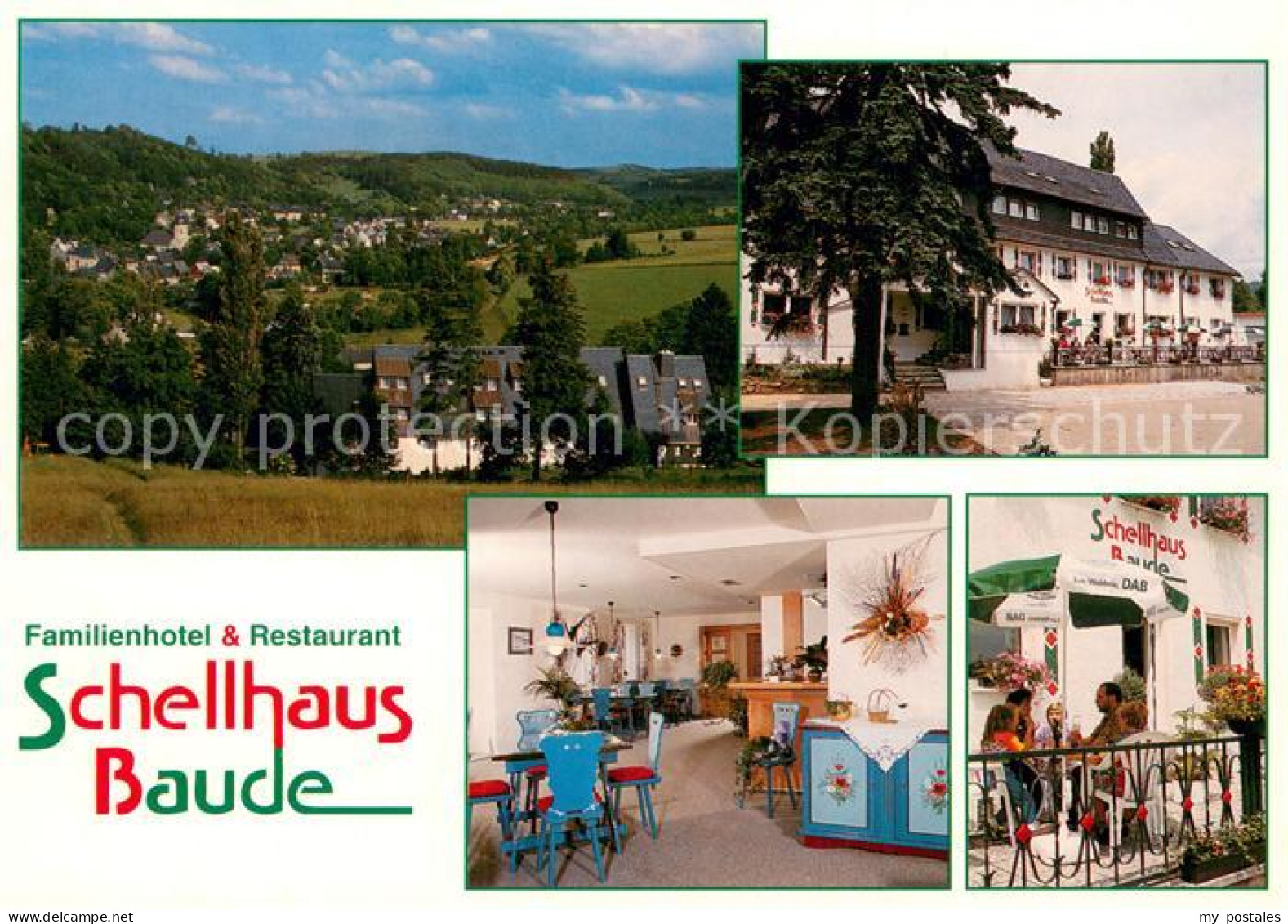 73742745 Geising Erzgebirge Panorama Familienhotel Restaurant Schellhaus Baude G - Geising