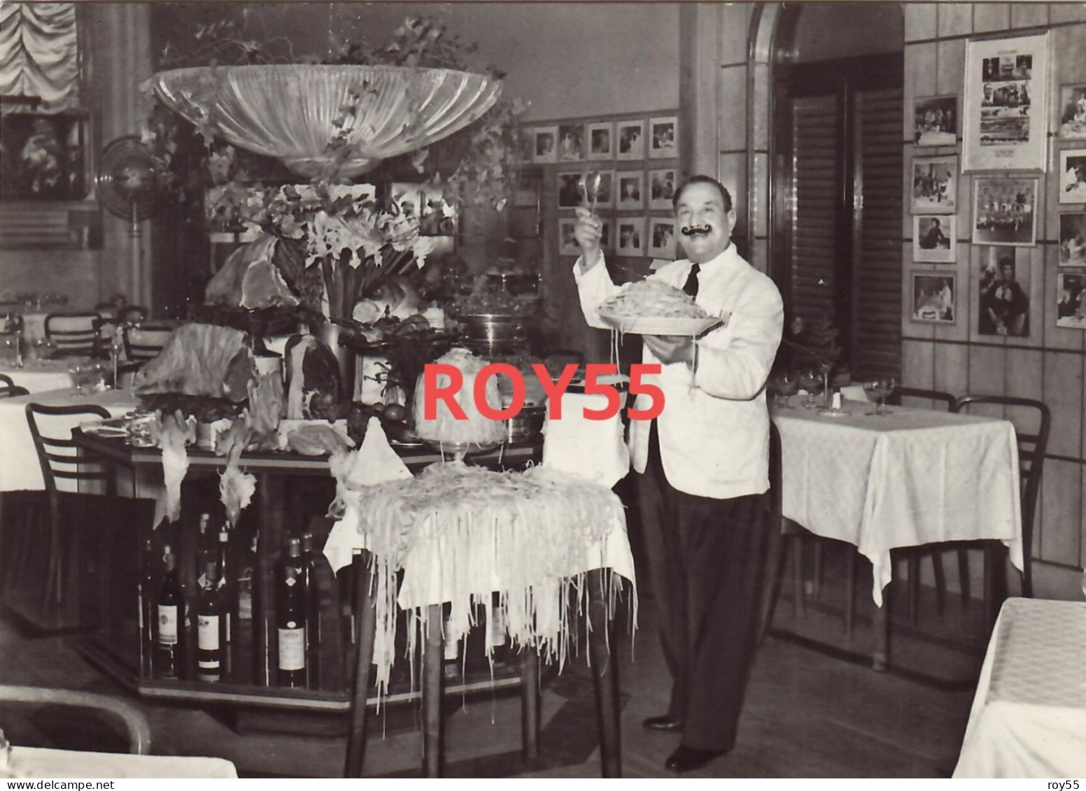 Lazio-roma Piazza Augusto Imperatore Ristorante Alfredo Il Vero Re Delle Fettuccine Veduta Interno Sala - Cafés, Hôtels & Restaurants