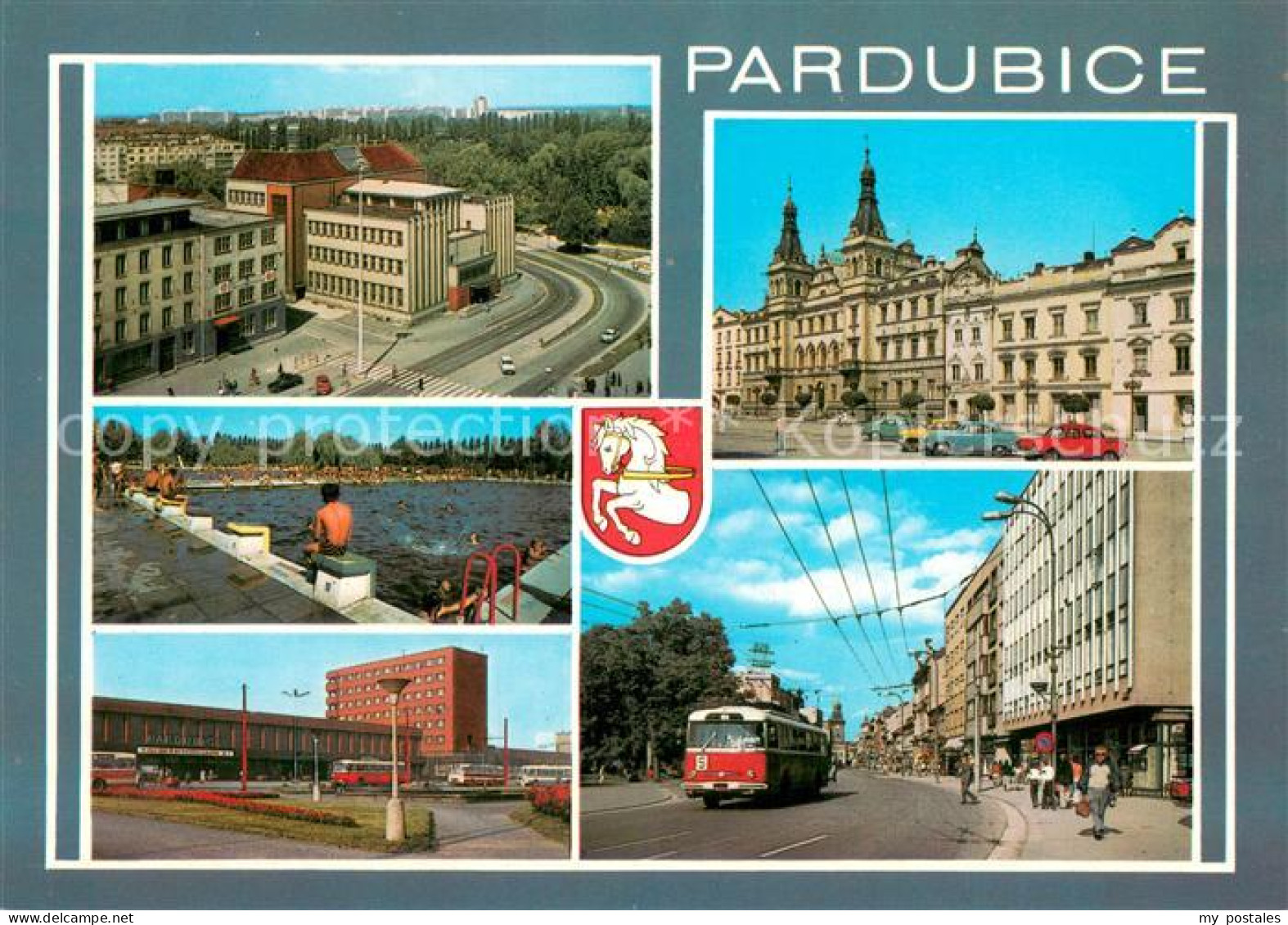 73742702 Pardubice Pardubitz CZ Pernstynovo Platz Mit Rathaus Velkou Rozrustaji  - Tchéquie