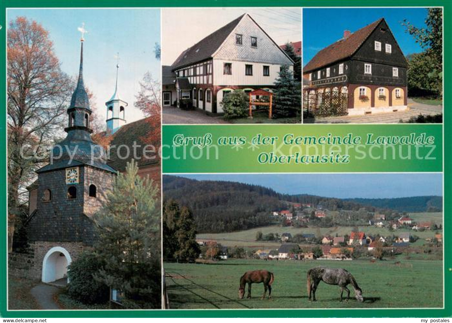 73742676 Lawalde Glockenturm Muehlenmuseum Umgebindehaus Lauba Landschaft Kleind - Andere & Zonder Classificatie