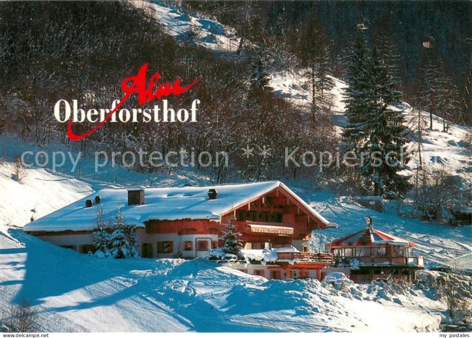 73742630 St Johann Pongau Oberforsthof Alm Restaurant TanzCafe Im Winter St Joha - Sonstige & Ohne Zuordnung