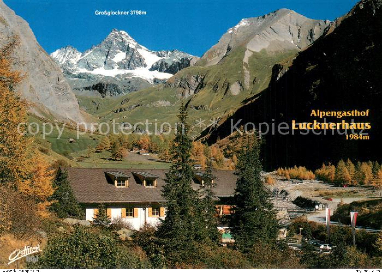 73742625 Kals Grossglockner Alpengasthof Lucknerhaus Blick Zum Grossglockner Hoh - Sonstige & Ohne Zuordnung