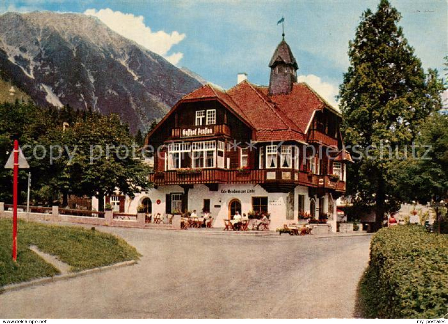 73742622 Hungerburg Innsbruck Hotel Pension Zur Linde Cafe Weinrestaurant Hunger - Sonstige & Ohne Zuordnung