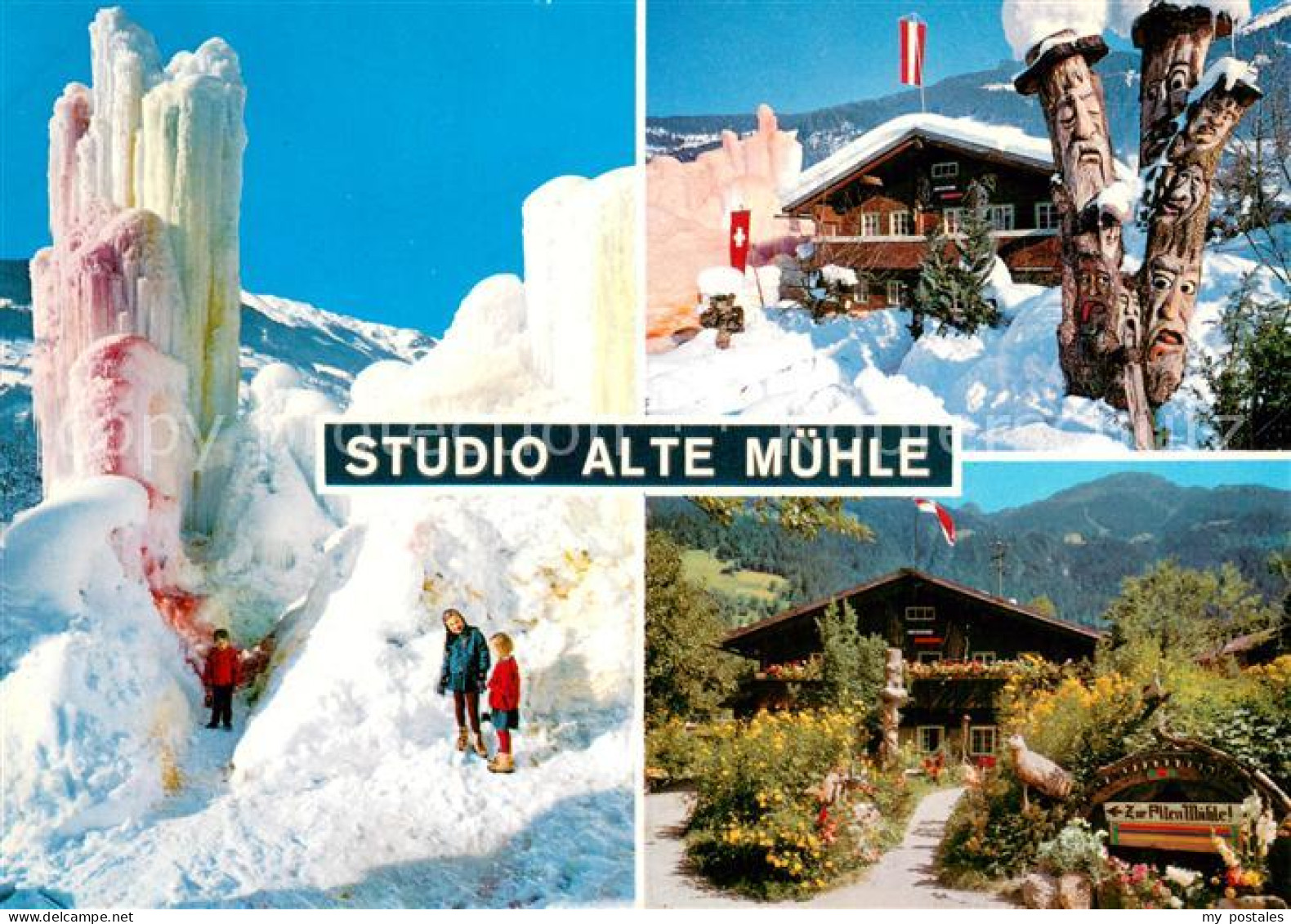 73742617 Mayrhofen Zillertal Studio Alte Muehle Schnitzereien Ausstellungen Bunt - Other & Unclassified