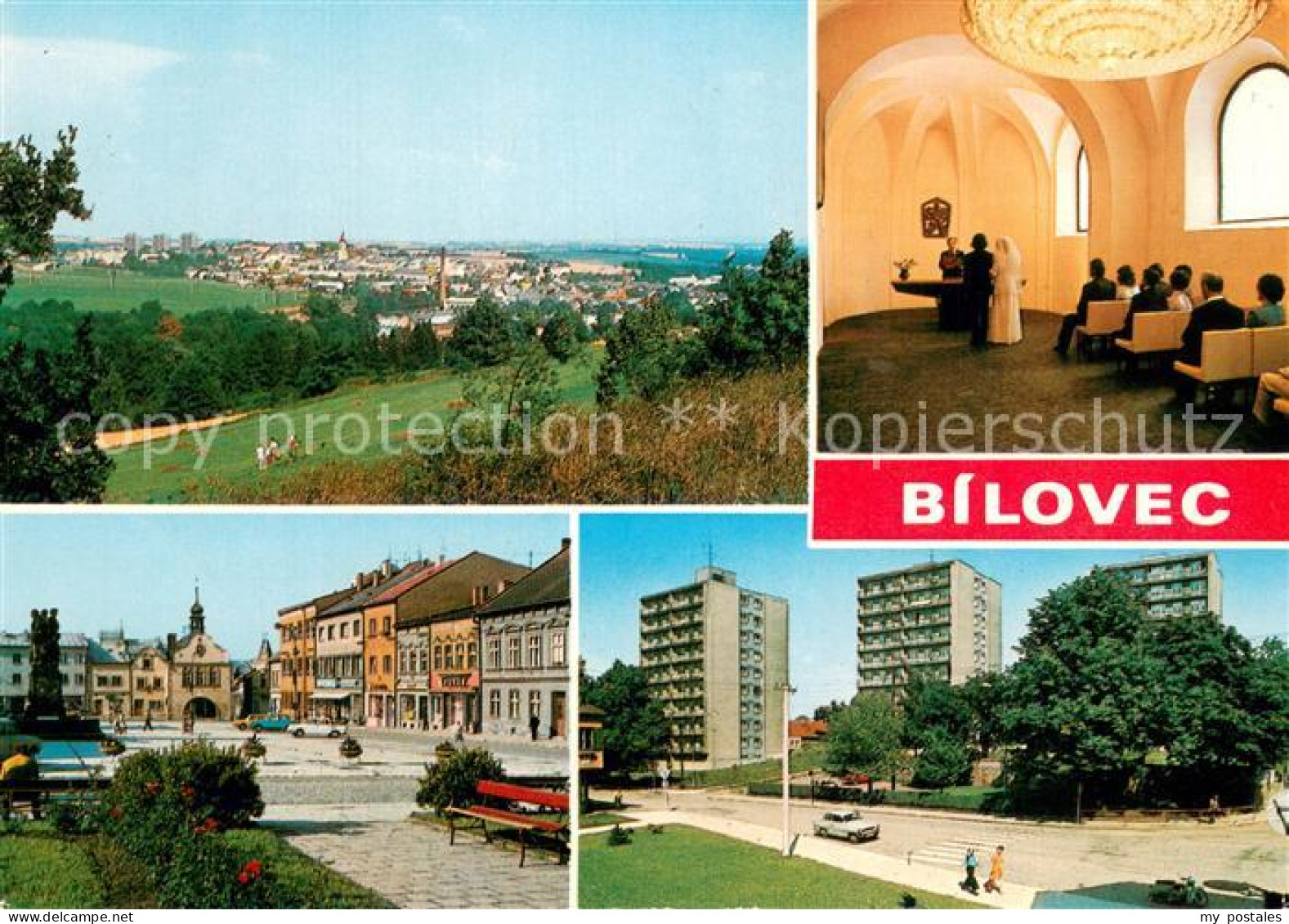 73742608 Bilovec Wagstadt CZ Panorama Trauung Wohnsiedlung Motiv Innenstadt  - Tchéquie