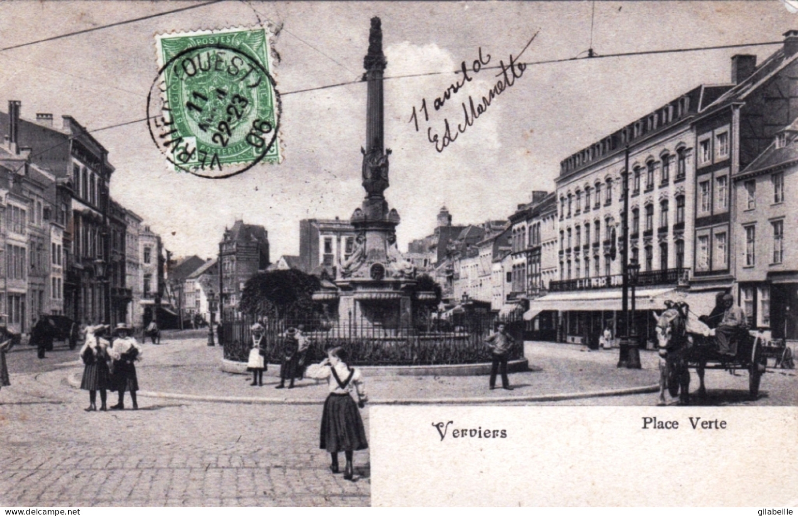 Liege - VERVIERS - Place Verte - Verviers