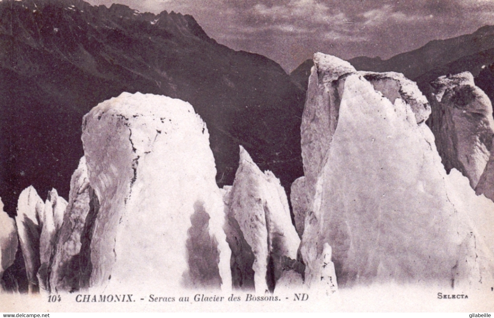 74 - CHAMONIX -  Seracs Au Glacier Des Bossons  - Chamonix-Mont-Blanc