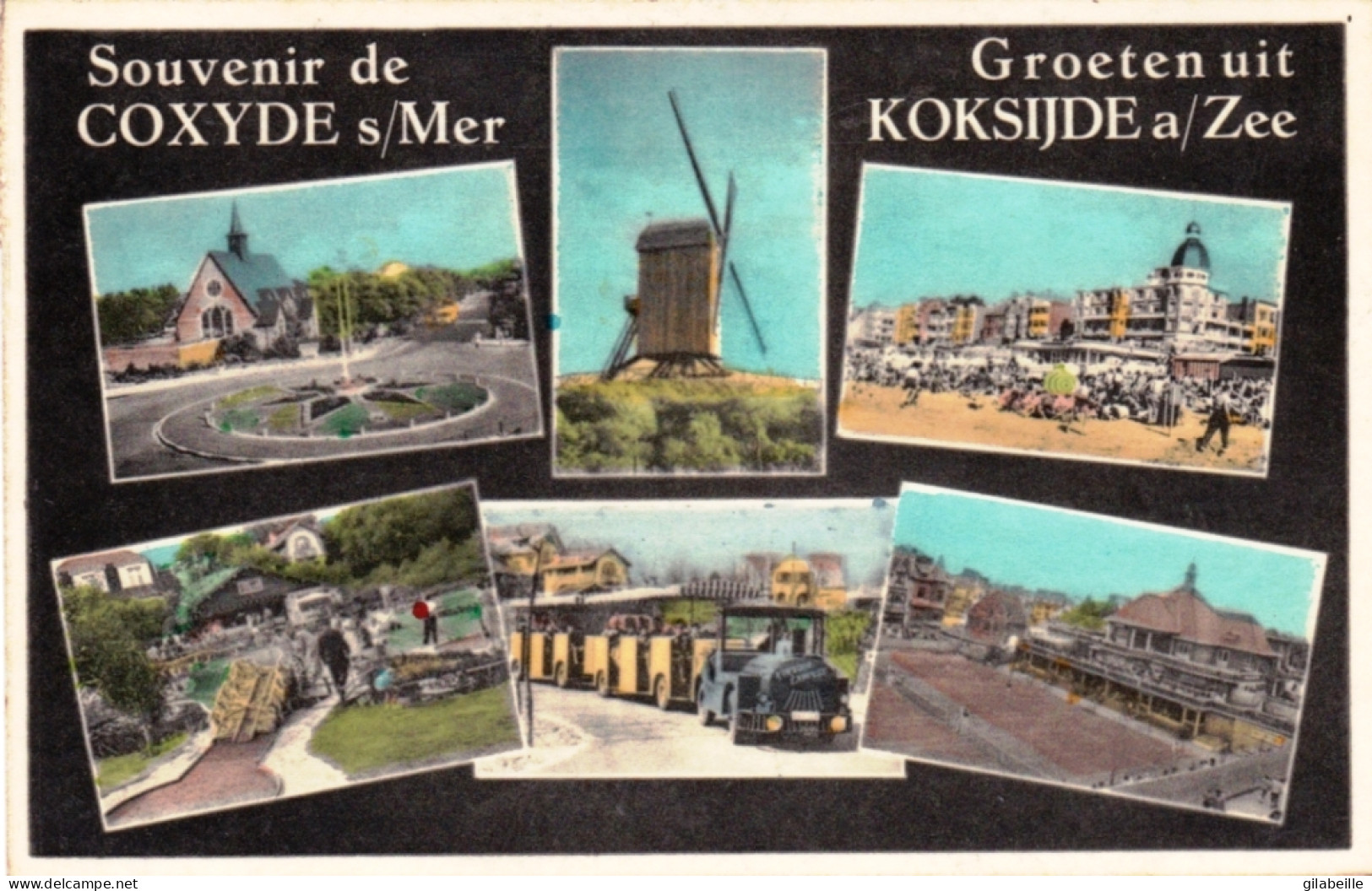 COXYDE - KOKSIJDE - Souvenir De Coxyde Sur Mer - Groeten Uit Koksijde A/ Zee - Koksijde