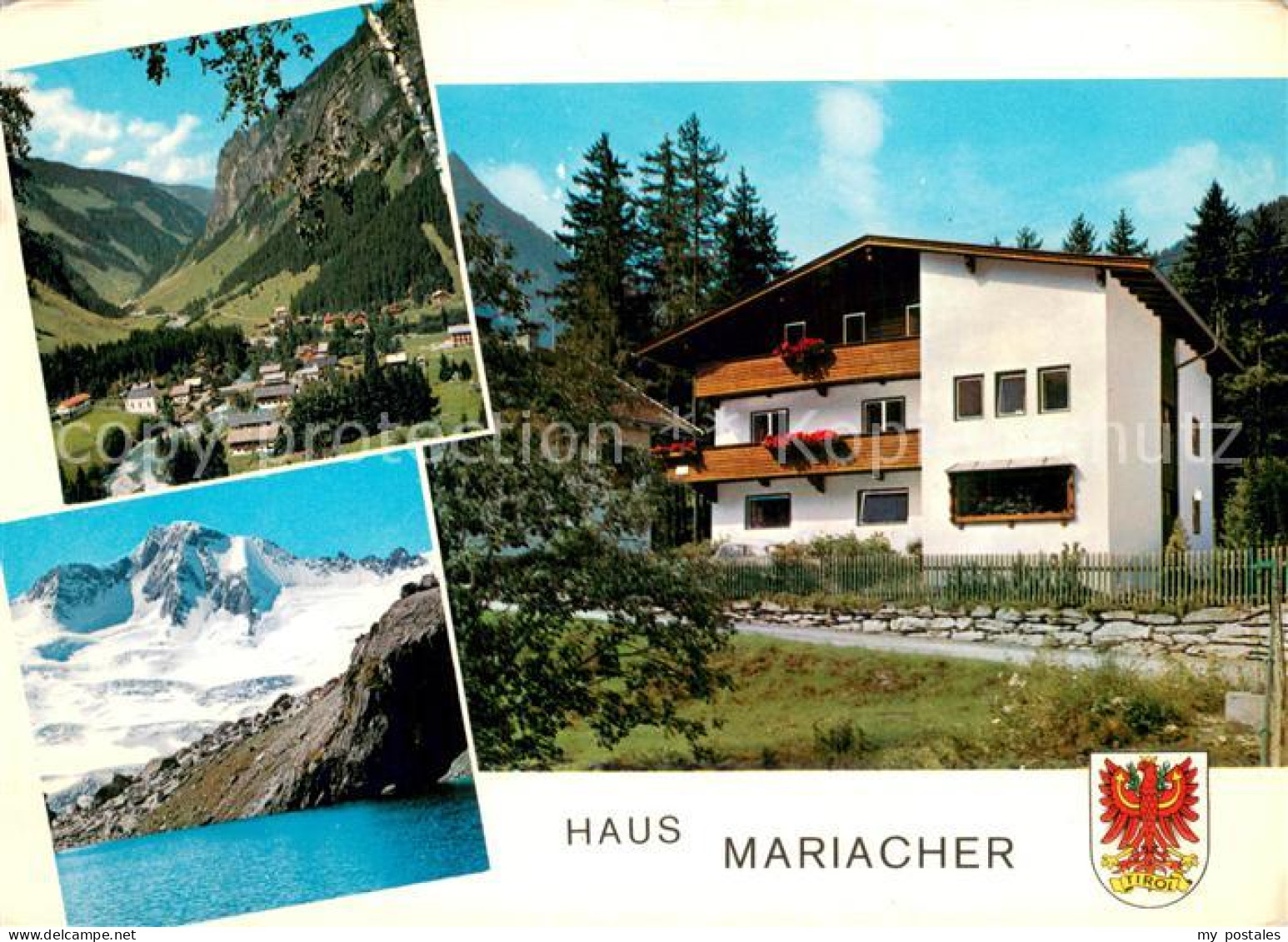 73742563 Ginzling Haus Mariacher Panorama Ortsblick Ginzling - Autres & Non Classés