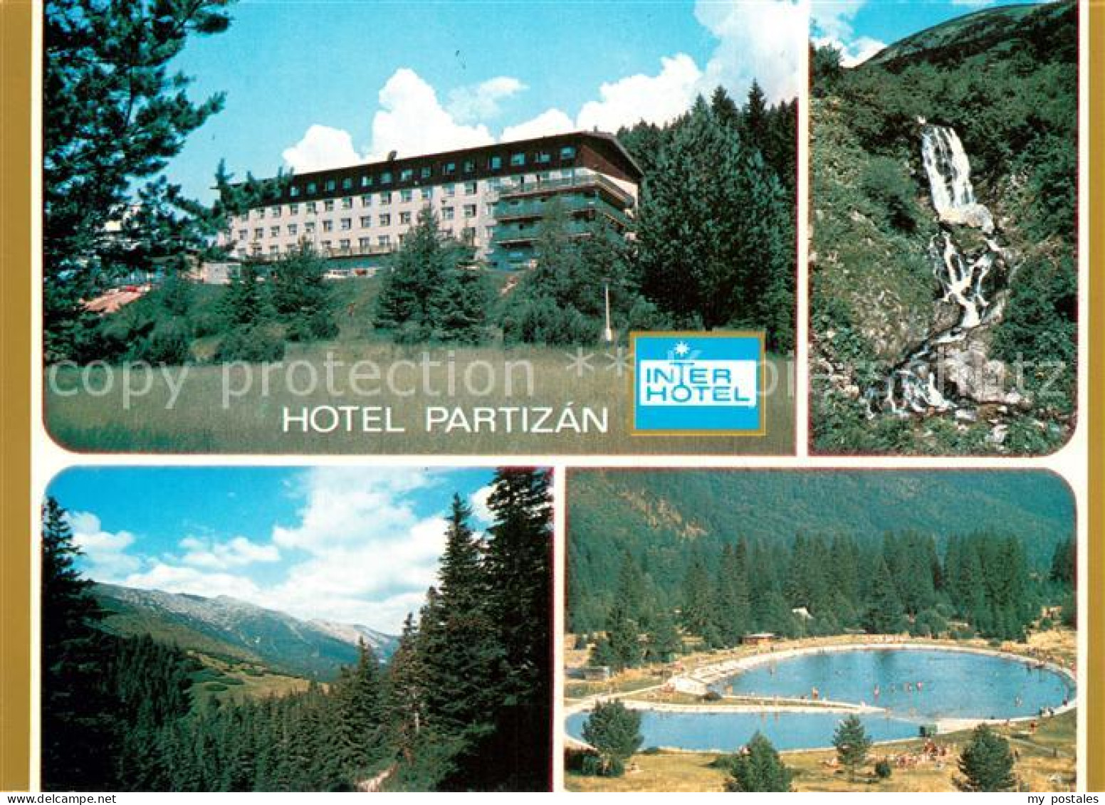 73742528 Nizke Tatry Slovakia Hotel Partizan Vajskovska Dolina Pohlad Na Hlavny  - Slovakia