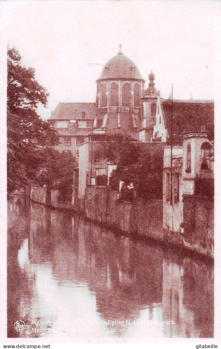 MALINES - MECHEREN - Vue Sur La Dyle Et N.D. D'Hanswicjk - Malines