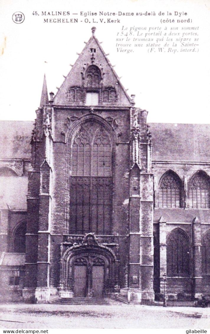 MALINES - MECHEREN - Eglise Notre Dame Au Dela De La Dyle - Mechelen