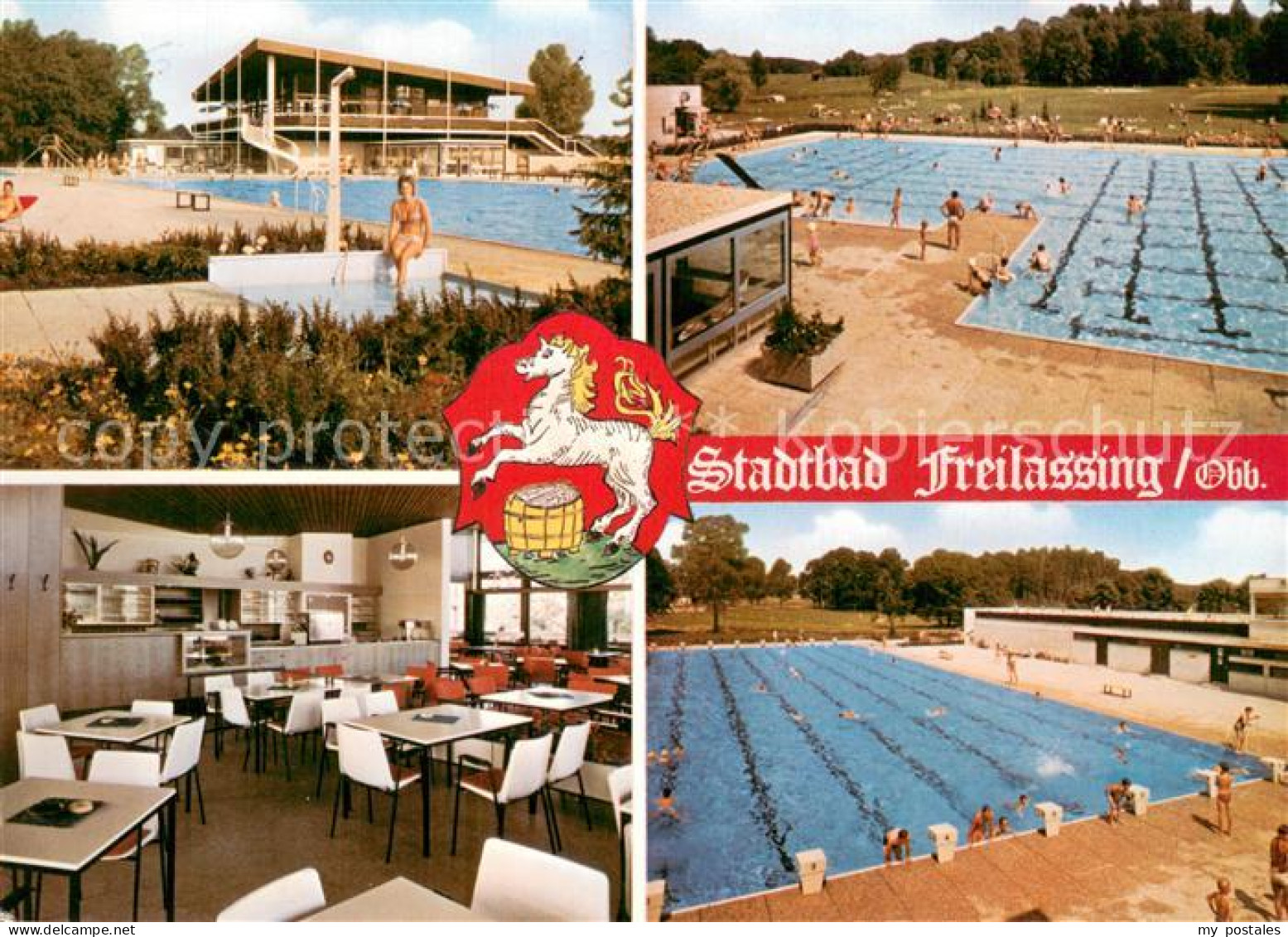 73742483 Freilassing Stadtbad Schwimmbecken Gastraum Freilassing - Freilassing