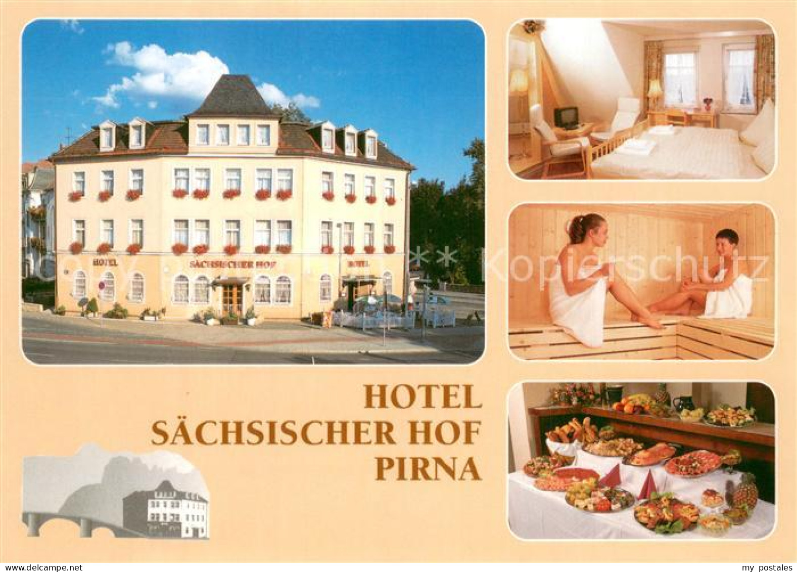 73742464 Pirna Hotel Saechsischer Hof Zimmer Sauna Bueffet Pirna - Pirna