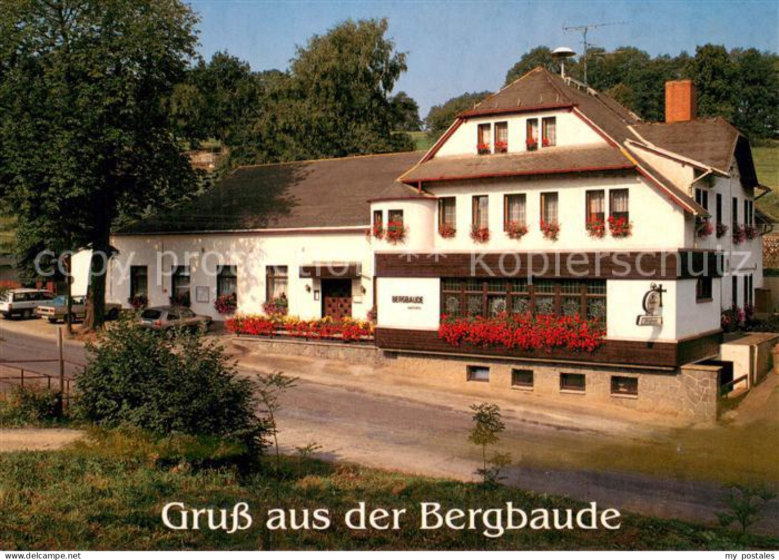 73742458 Hartmannsbach Pension Restaurant Bergbaude Hartmannsbach - Bad Gottleuba-Berggiesshuebel