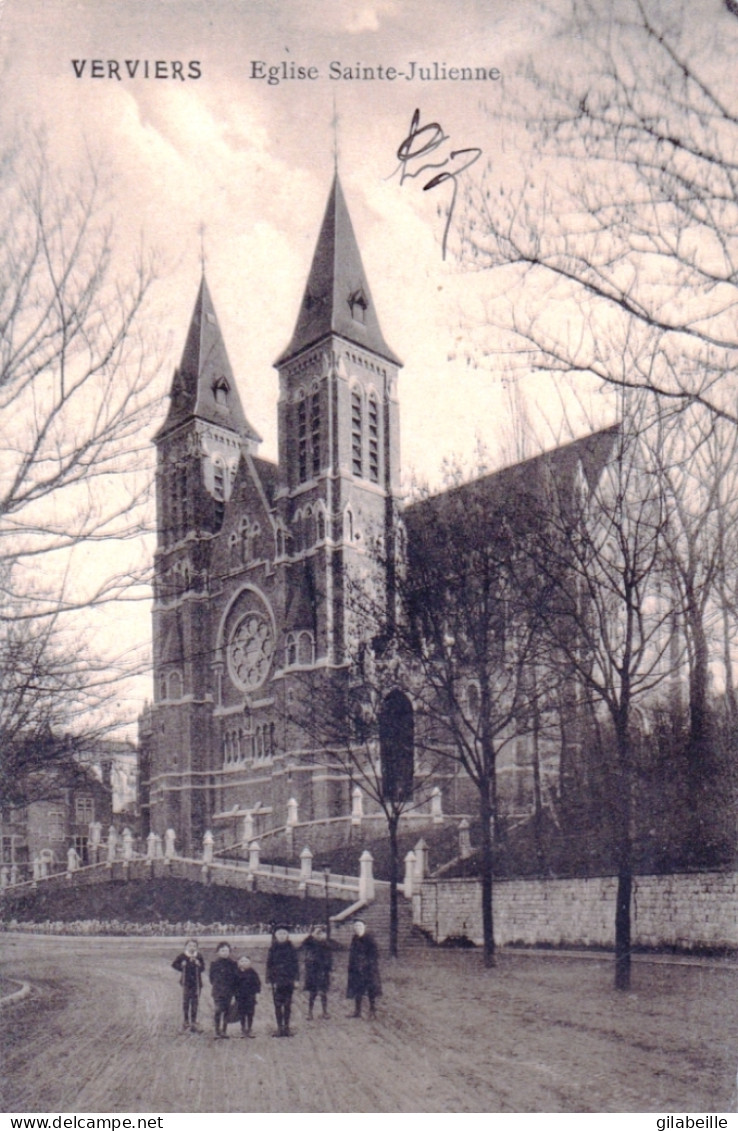 Liege - VERVIERS - église Sainte Julienne - Animée - Verviers
