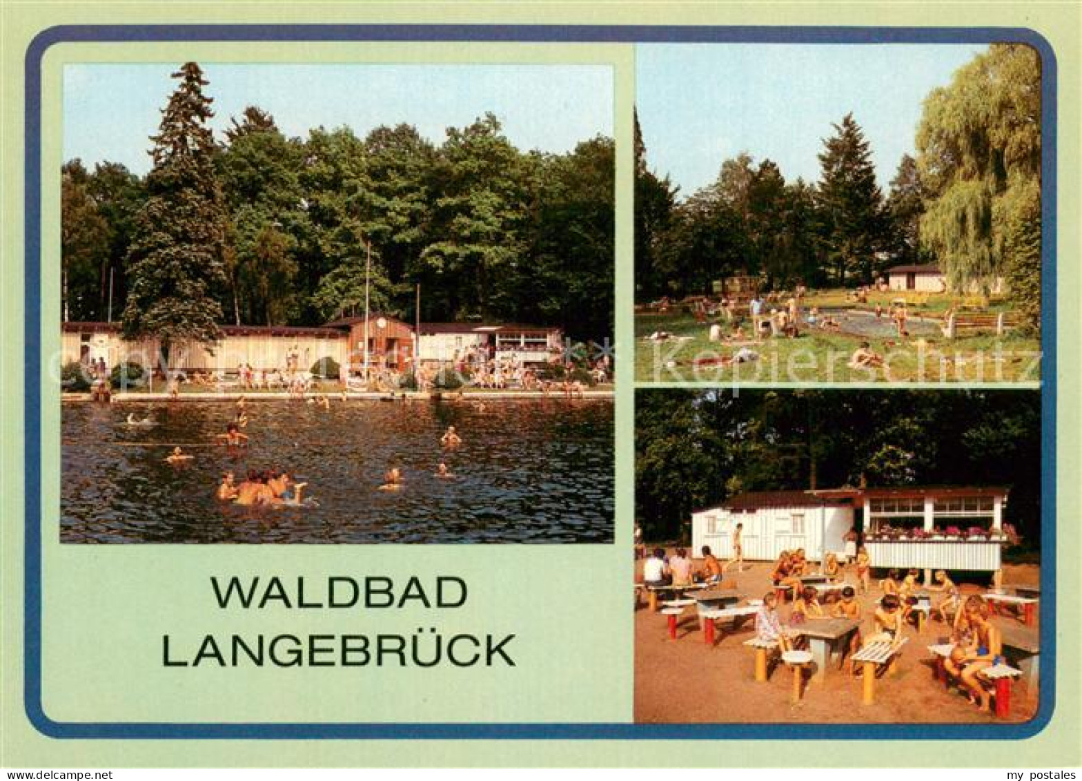 73742424 Langebrueck Waldbad Langebrueck Liegewiese Langebrueck - Dresden