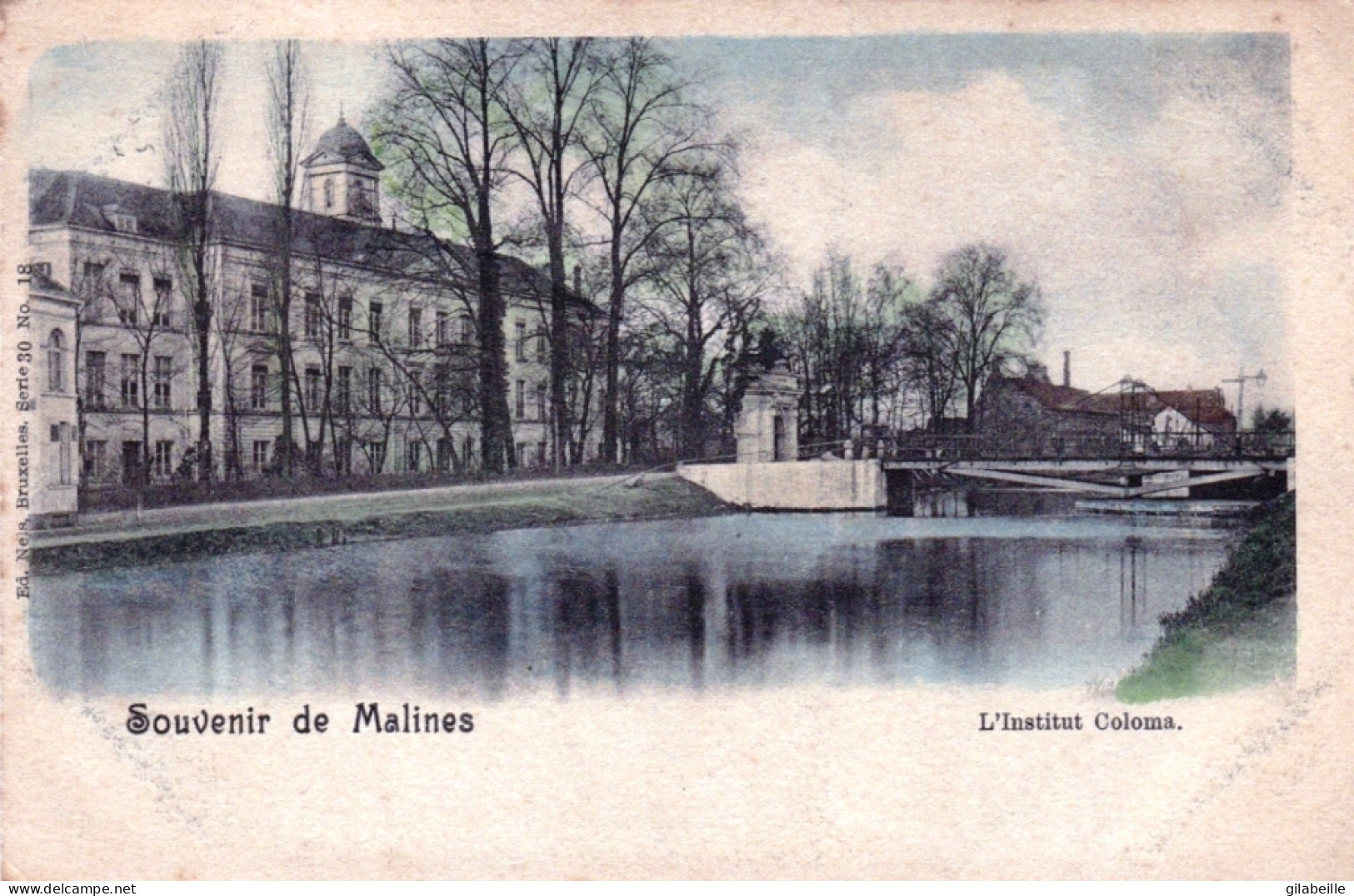 MALINES - MECHELEN - Souvenir De Malines - L'institue Coloma - Malines