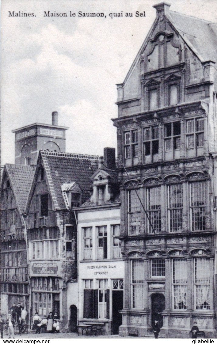 MALINES - MECHELEN -  Maison Le Saumon - Quai Au Sel - Mechelen