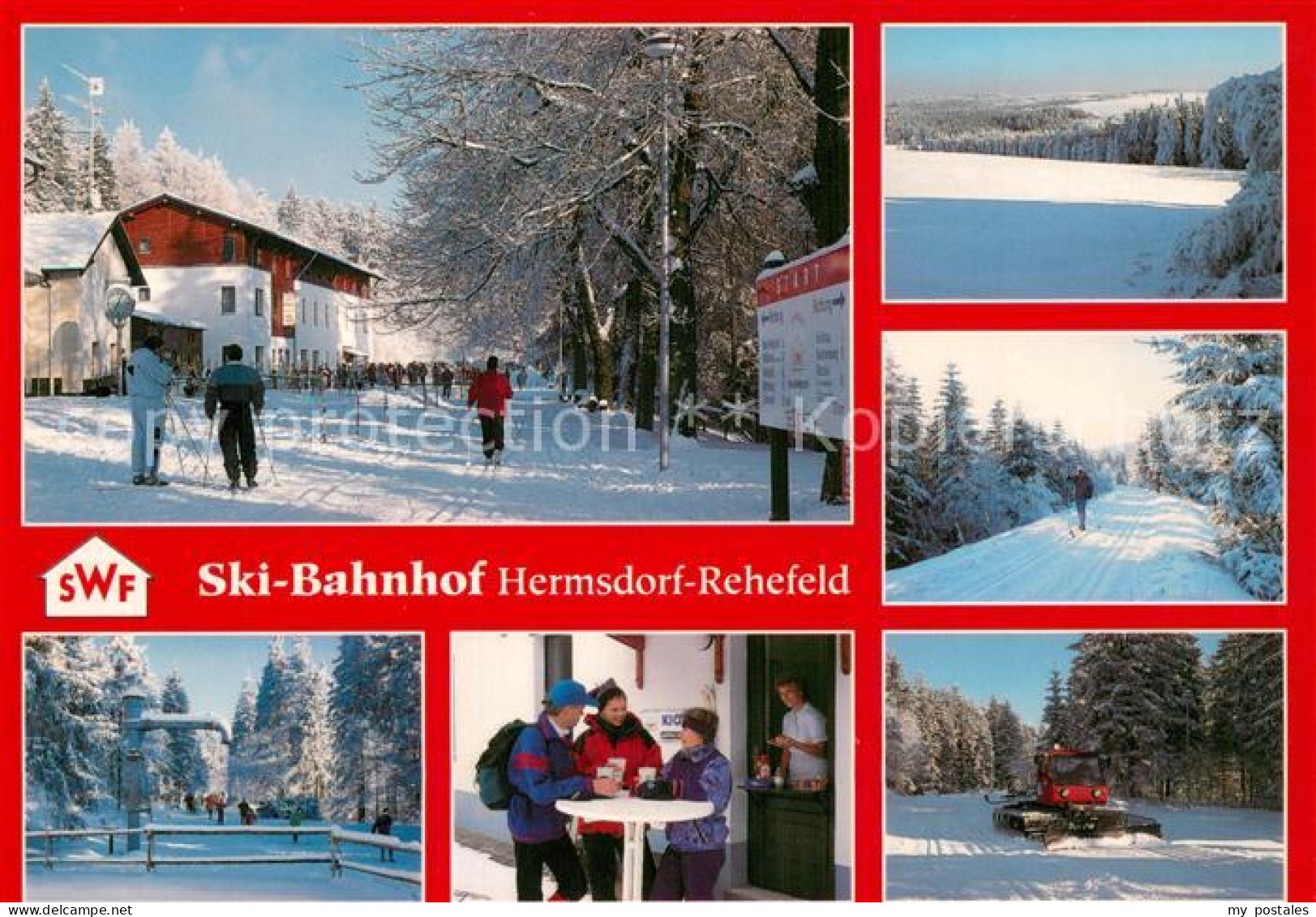 73742392 Hermsdorf Erzgebirge Ski Bahnhof Wanderheim Sporthotel Freizeitanlagen  - Andere & Zonder Classificatie