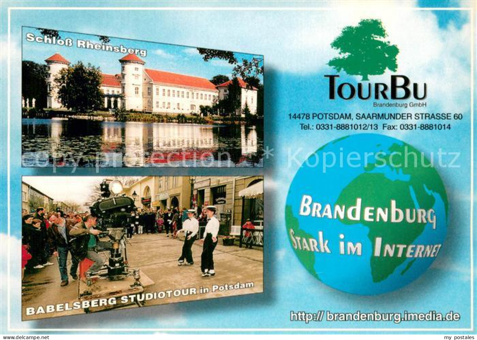 73742388 Potsdam Schloss Rheinsberg Babelsberg Studiotour In Potsdam Potsdam - Potsdam