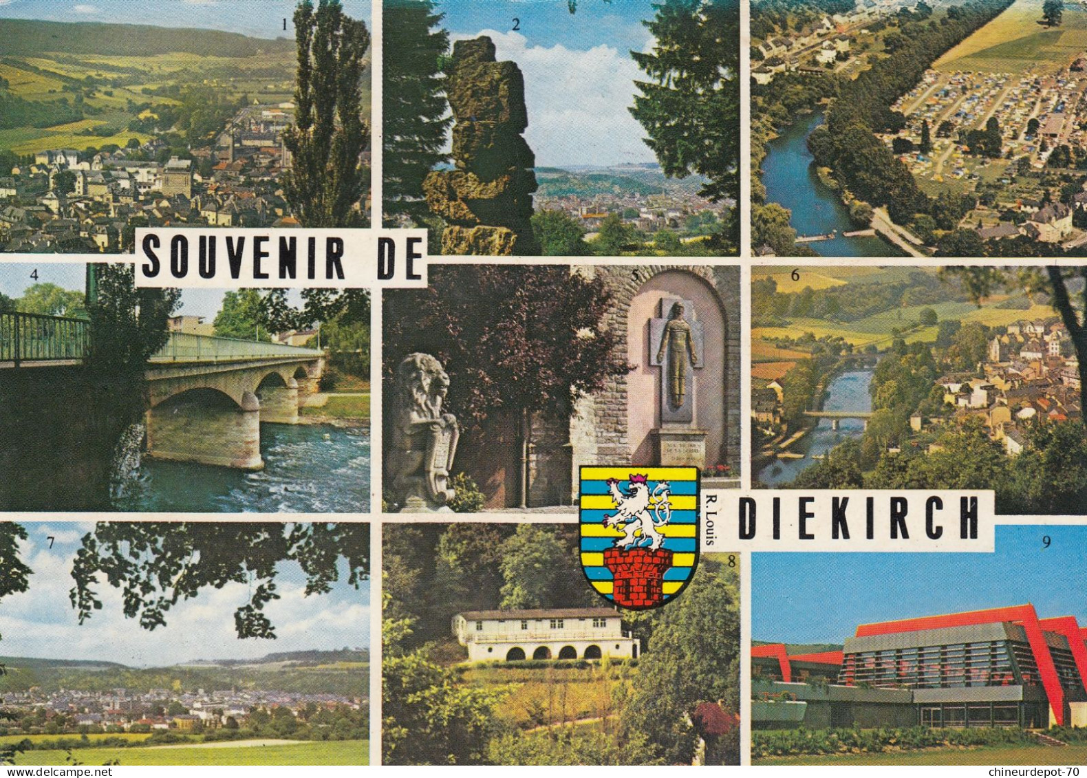 GRAND DUCHE DU LUXEMBOURG   DIEKIRCH  MULTIVUE - Diekirch