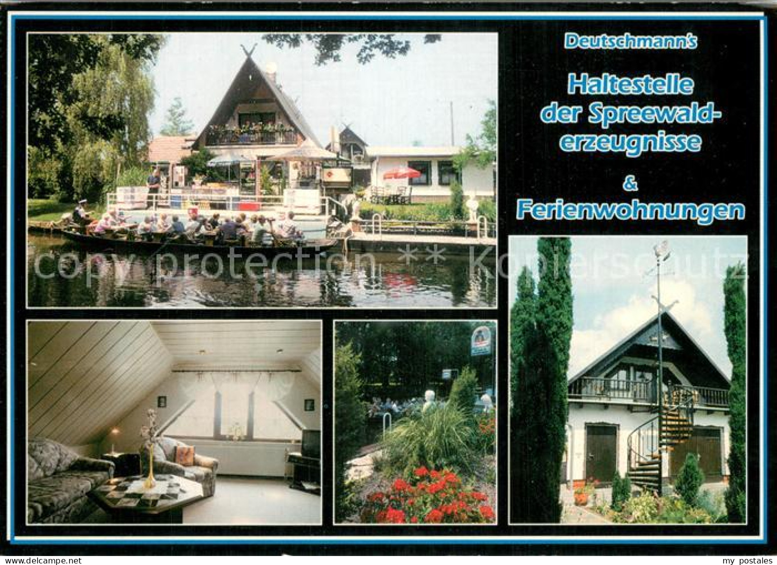 73742372 Luebben Spreewald Deutschmanns Haltestelle Der Spreewalderzeugnisse Und - Luebben (Spreewald)