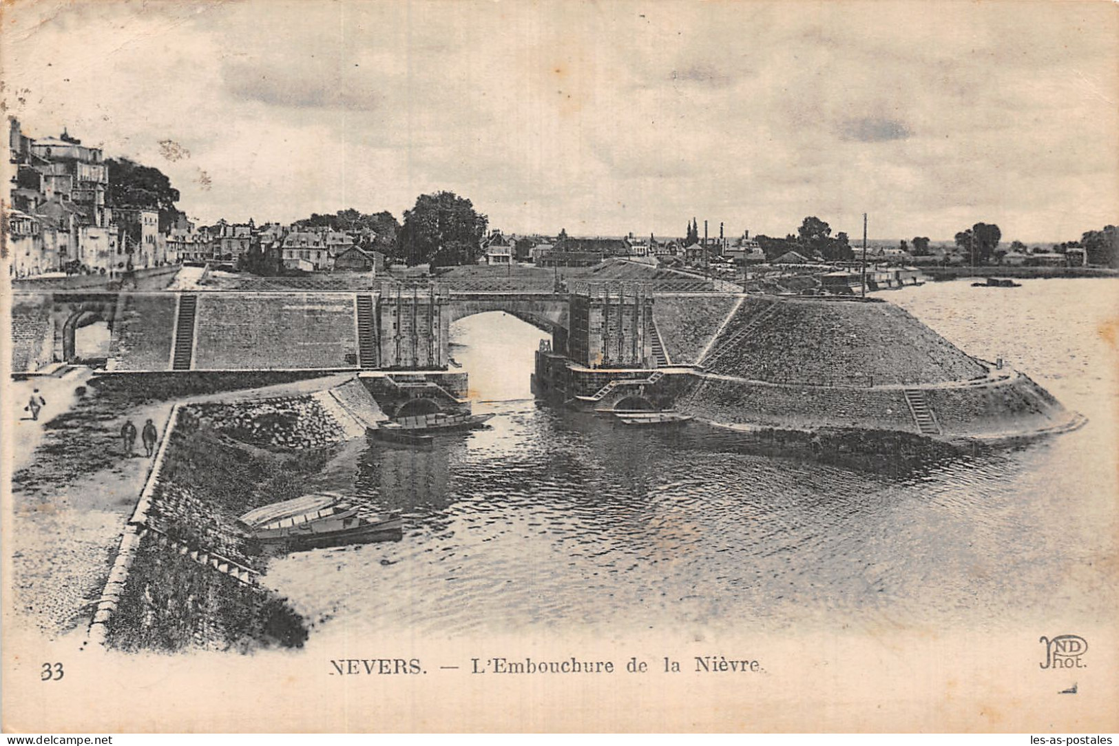 58 NEVERS L EMBOUCHURE DE LA NIEVRE - Nevers