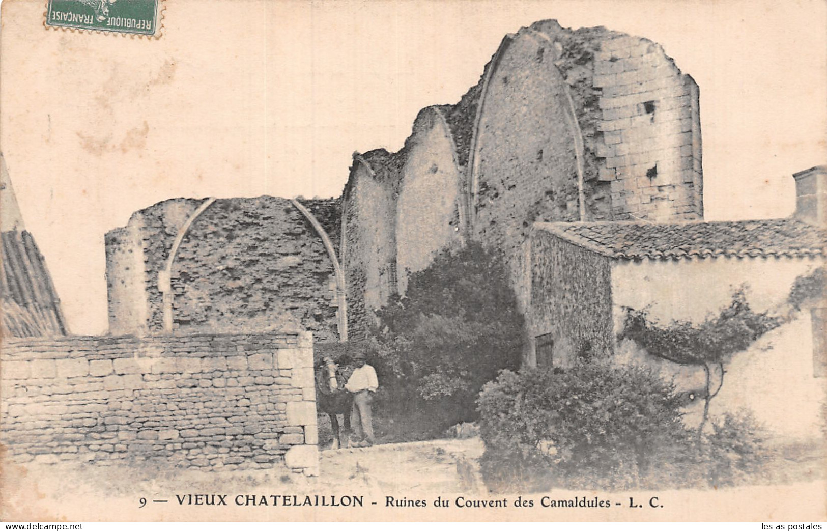 17 CHATELAILLON RUINES DU COUVENT DES CAMALDULES - Châtelaillon-Plage